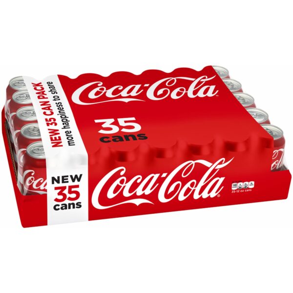 Coca Cola Cans 12-oz. 1/35 Box - Imagen 2