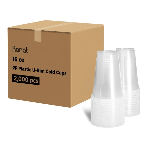 CUP CLEAR DELI KARAT 16-OZ. (10X50)PCS 1/500 BOX - Imagen 3