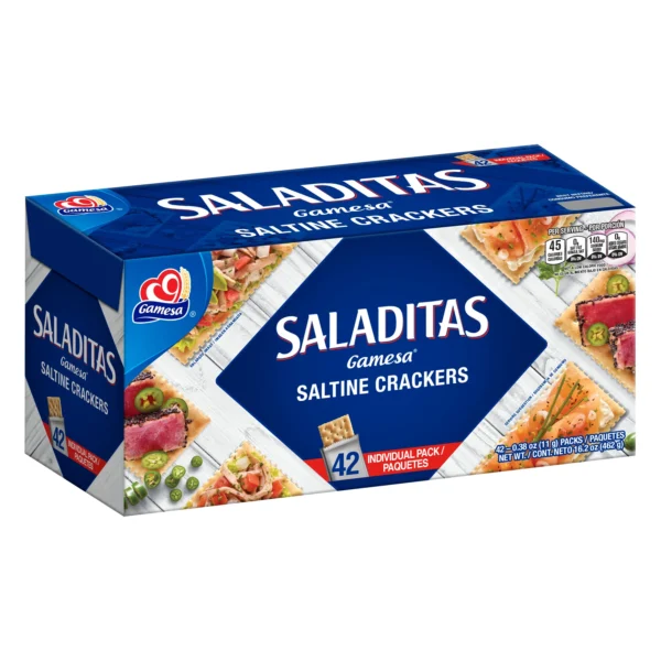 CRACKERS SALADITAS 12/16.02 OZ. 1/12 CT BOX