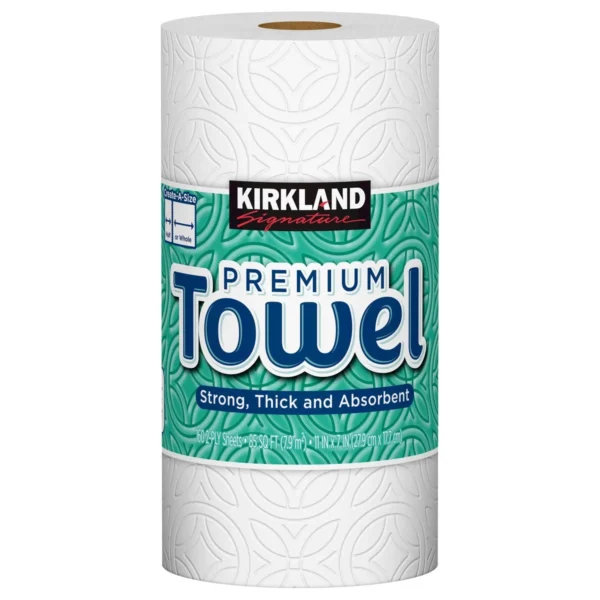 Towel Paper Premium Kirland 1/12 Rolls Bag - Imagen 3